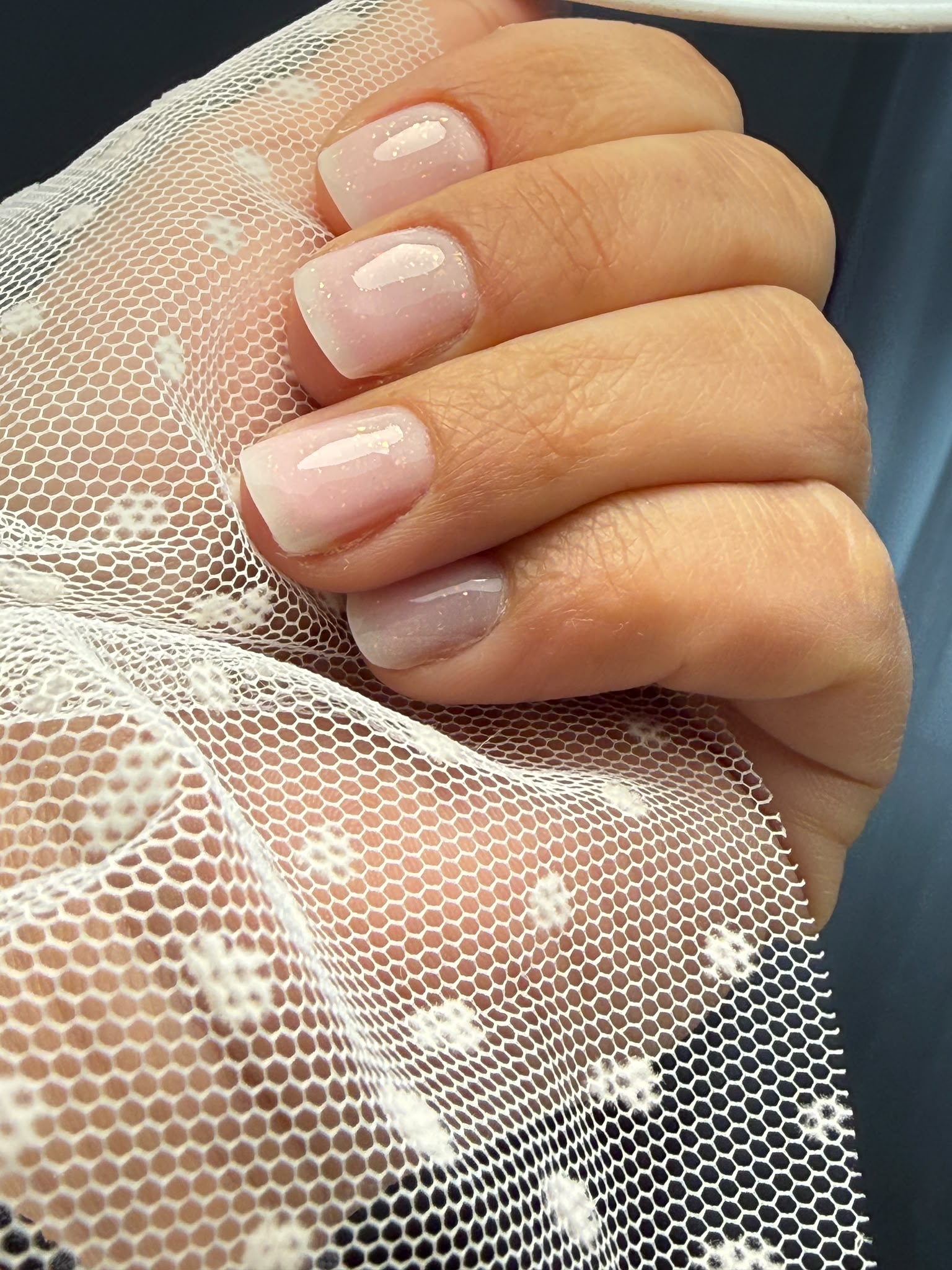 French Naturel Court — nail art gel french Rezé Nantes M&A Nail Design